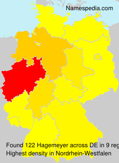 Surname Hagemeyer in Germany Surname Hagemeyer in Germany