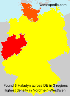 Surname Haladyn in Germany Surname Haladyn in Germany