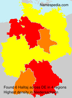 Surname Halitaj in Germany Surname Halitaj in Germany