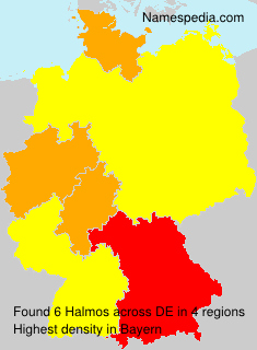 Surname Halmos in Germany Surname Halmos in Germany