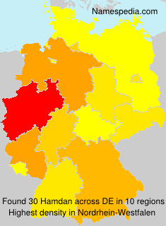 Surname Hamdan in Germany Surname Hamdan in Germany