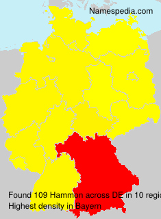 Surname Hammon in Germany Surname Hammon in Germany