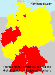 Surname Hanafi in Germany Surname Hanafi in Germany