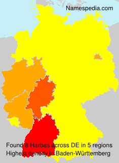 Surname Harbas in Germany Surname Harbas in Germany