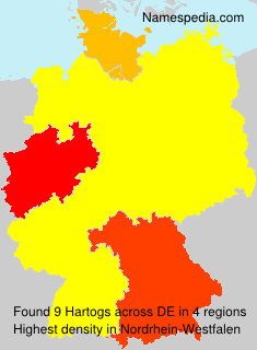Surname Hartogs in Germany Surname Hartogs in Germany