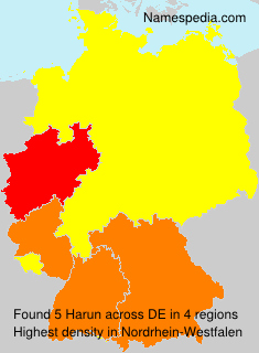 Surname Harun in Germany Surname Harun in Germany