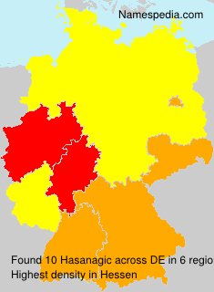 Surname Hasanagic in Germany Surname Hasanagic in Germany