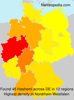 Surname Hashemi in Germany Surname Hashemi in Germany
