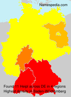 Surname Heipl in Germany Surname Heipl in Germany