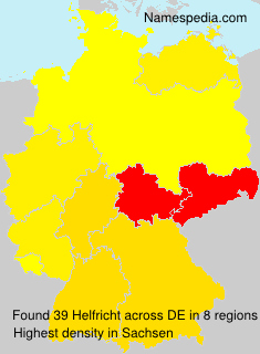 Surname Helfricht in Germany Surname Helfricht in Germany