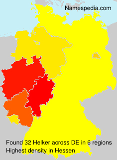 Surname Helker in Germany Surname Helker in Germany