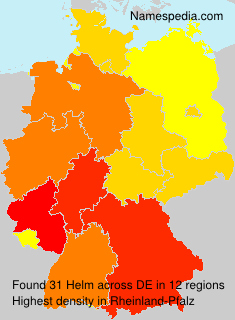 Surname Helm in Germany Surname Helm in Germany