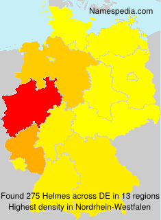 Surname Helmes in Germany Surname Helmes in Germany