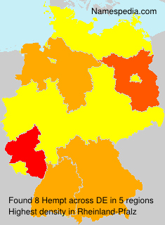Surname Hempt in Germany Surname Hempt in Germany