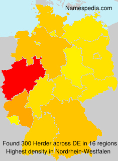 Surname Herder in Germany Surname Herder in Germany