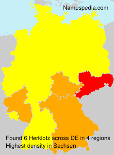 Surname Herklotz in Germany Surname Herklotz in Germany