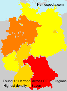 Surname Hermoni in Germany Surname Hermoni in Germany