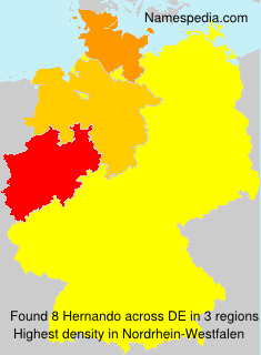 Surname Hernando in Germany Surname Hernando in Germany