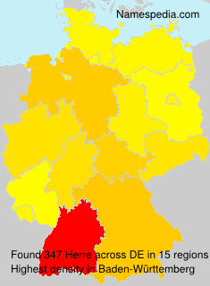Surname Herre in Germany Surname Herre in Germany