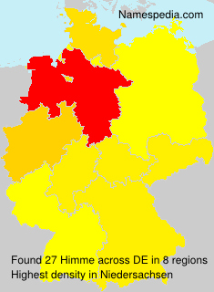 Surname Himme in Germany Surname Himme in Germany