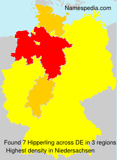Surname Hipperling in Germany Surname Hipperling in Germany