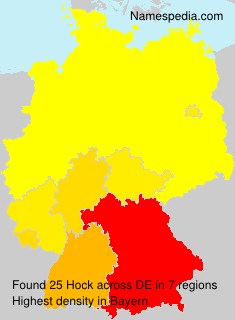 Surname Hock in Germany Surname Hock in Germany