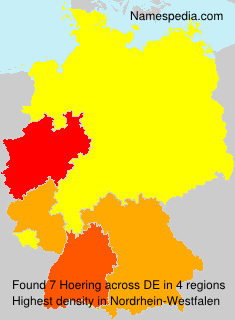 Surname Hoering in Germany Surname Hoering in Germany