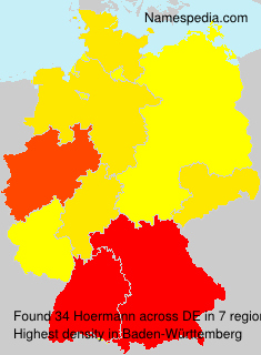 Surname Hoermann in Germany Surname Hoermann in Germany