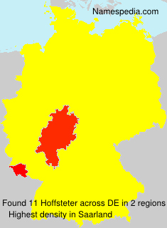 Surname Hoffsteter in Germany Surname Hoffsteter in Germany