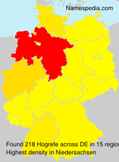 Surname Hogrefe in Germany Surname Hogrefe in Germany