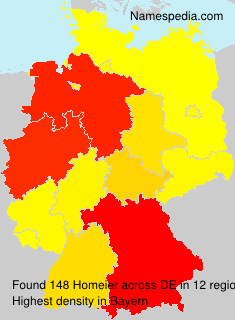 Surname Homeier in Germany Surname Homeier in Germany
