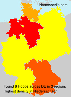 Surname Hoops in Germany Surname Hoops in Germany