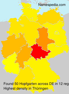 Surname Hopfgarten in Germany Surname Hopfgarten in Germany