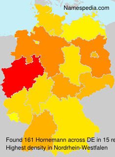 Surname Hornemann in Germany Surname Hornemann in Germany