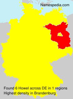 Surname Howel in Germany Surname Howel in Germany