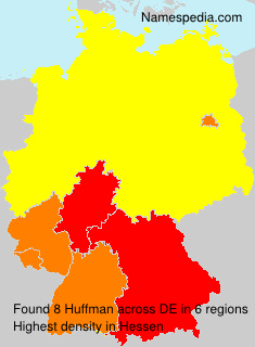 Surname Huffman in Germany Surname Huffman in Germany