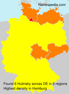 Surname Hulinsky in Germany Surname Hulinsky in Germany