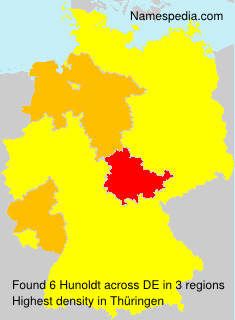 Surname Hunoldt in Germany Surname Hunoldt in Germany
