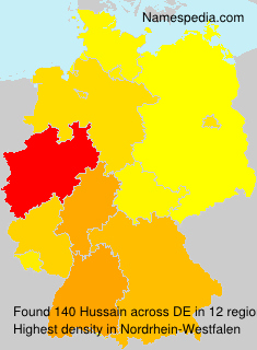Surname Hussain in Germany Surname Hussain in Germany
