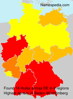 Surname Hutka in Germany Surname Hutka in Germany