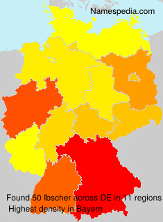 Surname Ibscher in Germany Surname Ibscher in Germany