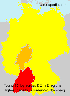 Surname Iby in Germany Surname Iby in Germany