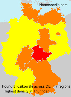 Surname Idzikowski in Germany Surname Idzikowski in Germany