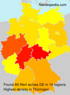 Surname Iffert in Germany Surname Iffert in Germany