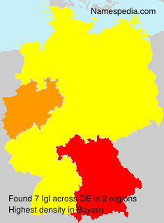 Surname Igl in Germany Surname Igl in Germany