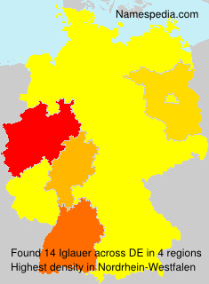 Surname Iglauer in Germany Surname Iglauer in Germany