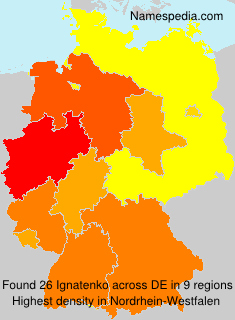 Surname Ignatenko in Germany Surname Ignatenko in Germany