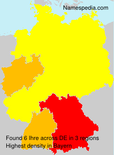 Surname Ihre in Germany Surname Ihre in Germany