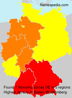 Surname Ikonomu in Germany Surname Ikonomu in Germany