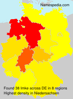 Surname Imke in Germany Surname Imke in Germany